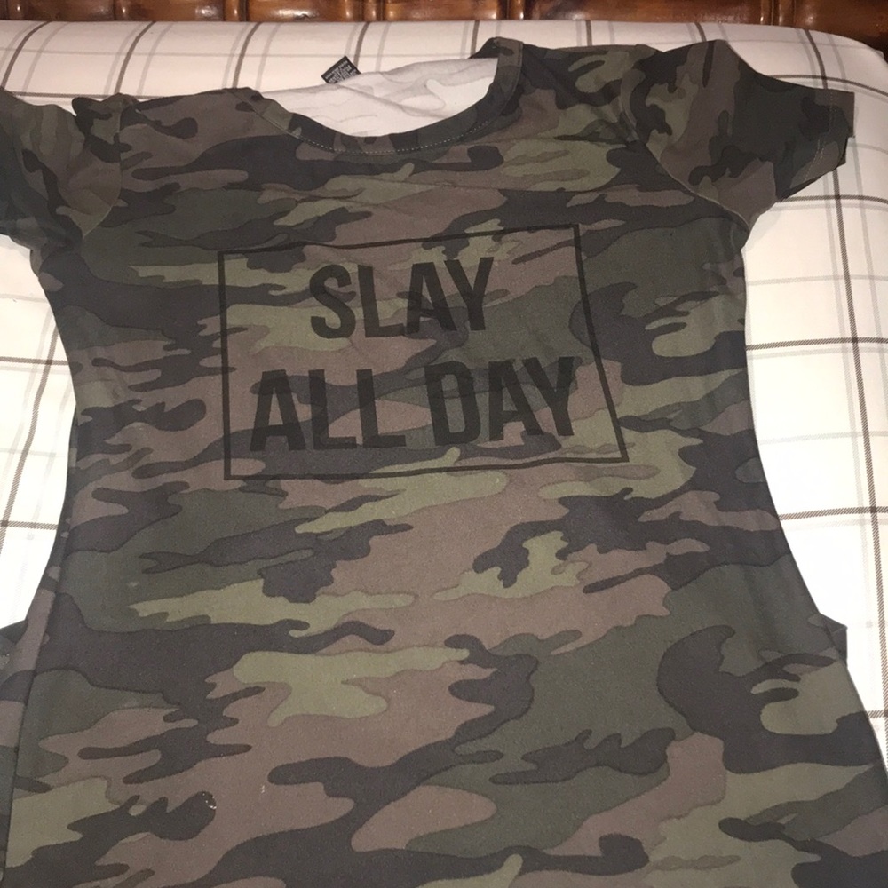 Camouflage dress